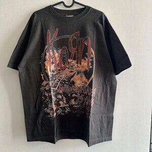 KORN Follow the Leader Mega Print T-Shirt XL Faded Black